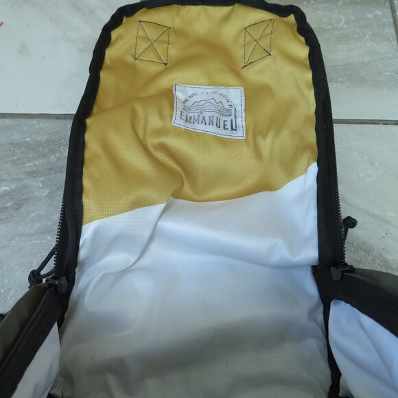 Sealand Small Recycled Buddy Backpack Blue and Sage - Picture 7 of 16